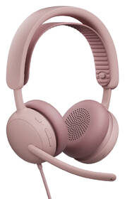 Headset Logitech Zone Wired 2 růžový

 obrázek produktu 2 z 4