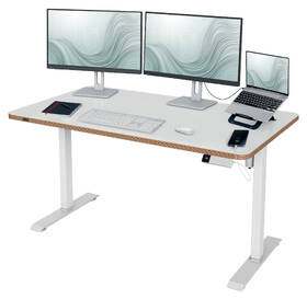Elektrický stůl Leitz Ergo 140 × 80 cm bílý

 obrázek produktu 3 z 9
