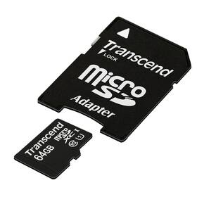 Paměťová karta Transcend 64GB UHS-I U1 (45MB/s) + adapter 

 obrázek produktu 1 z 2