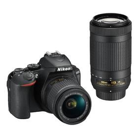 Digitální fotoaparát Nikon D5600 + 18-55 AF-P VR + 70-300 AF-P VR černý

 obrázek produktu 18 z 18