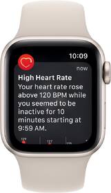 Chytré hodinky Apple Watch SE 2022 GPS 40mm pouzdro z hvězdně bílého hliníku - hvězdně bílý sportovní řemínek 

 obrázek produktu 4 z 7