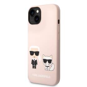 Kryt na mobil Karl Lagerfeld and Choupette Liquid Silicone na Apple iPhone 14 Plus růžový

 obrázek produktu 1 z 4