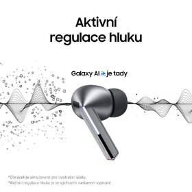 Sluchátka Samsung Galaxy Buds3 Pro stříbrná

 obrázek produktu 12 z 24