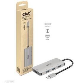 USB Hub Club3D USB-C Gen2 na 10Gbps 4x USB Type-A 

 obrázek produktu 5 z 5