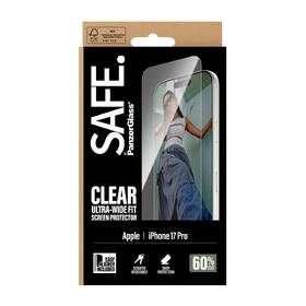 Tvrzené sklo PanzerGlass Ultra-Wide Fit na Apple iPhone 17 Pro s instalačním rámečkem 

 obrázek produktu 8 z 9
