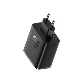 Nabíječka do sítě Baseus Cube Pro 65W, 2x USB-C, 1x USB černá

 obrázek produktu 1 z 4