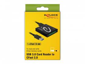 Čtečka paměťových karet DeLock USB 3.0 / CFast černá

 obrázek produktu 3 z 3
