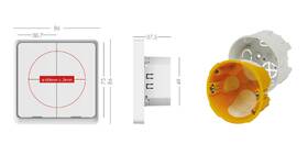 Vypínač IMMAX NEO SMART vypínač 2-tlačítkový Wi-Fi, 230V bílý

 obrázek produktu 3 z 6