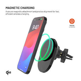 Držák na mobil FIXED MagAir s MagSafe a Qi2, 15W černý

 obrázek produktu 2 z 14