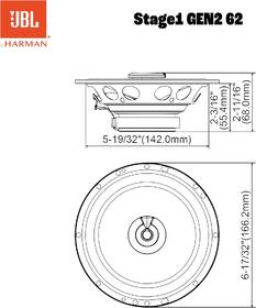 Reproduktory JBL Stage1 Gen2 62 černé

 obrázek produktu 5 z 6