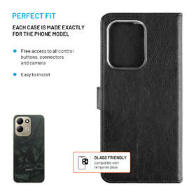 Pouzdro na mobil flipové FIXED Opus na Xiaomi Redmi 17 4G černé

 obrázek produktu 2 z 9