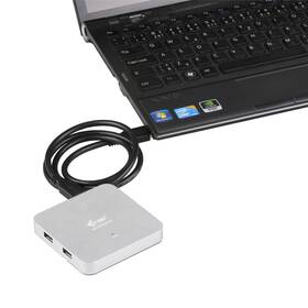USB Hub i-tec USB 3.0 / 4x USB 3.0 stříbrný

 obrázek produktu 4 z 6