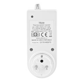 Chytrá zásuvka Elektrobock TS30, tepelně spínaná 

 obrázek produktu 2 z 2