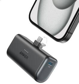 Powerbanka Anker Nano, 5000 mAh, 22,5W, USB-C černá/šedá

 obrázek produktu 1 z 3