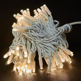 Vánoční osvětlení ColorWay venkovní, 100 LED, 220V AC, 10m, teplá bílá 

 obrázek produktu 7 z 19