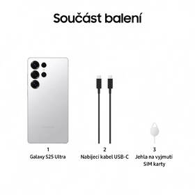 Mobilní telefon Samsung Galaxy S25 Ultra 5G 12 GB / 256 GB bílý

 obrázek produktu 7 z 17