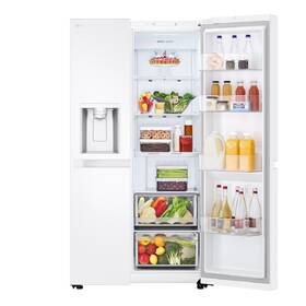 Americká lednice LG GSLC40SWPE bílá barva
