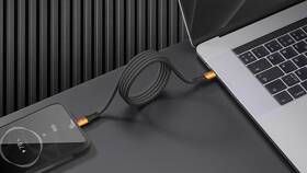 Kabel myPhone Hammer USB-C/USB-C 100W 1m černý

 obrázek produktu 5 z 5