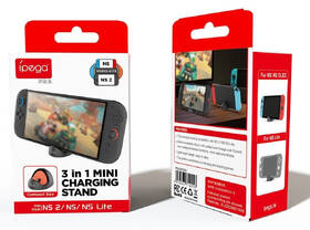 Dokovací stanice iPega SW2041 - Nintendo Switch Lite/ Switch/ Switch 2 černá/červená

 obrázek produktu 6 z 6