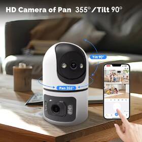 IP kamera IMMAX NEO LITE SMART Security DOUBLE bílá

 obrázek produktu 3 z 6