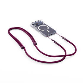 Popruh na krk Spello by Epico Spello Rope Crossbody Strap vínový

 obrázek produktu 6 z 6