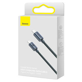 Kabel Baseus Crystal Shine Series USB-C/USB-C 100W 1,2m černý

 obrázek produktu 9 z 10