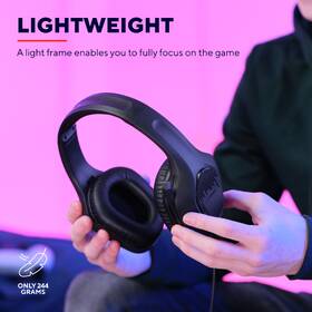 Headset Trust GXT 415 Zirox černý

 obrázek produktu 7 z 12