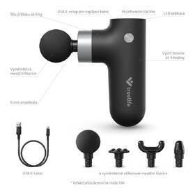 Masážní pistole TrueLife RelaxGun G3 černá

 obrázek produktu 6 z 9