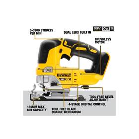 Přímočará pila Dewalt DCS334NT (bez baterie) 

 obrázek produktu 5 z 7