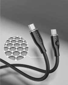 Kabel Voltme Powerlink Moss Series USB-C/USB-C, CTC 5A/100W 1,8m černý

 obrázek produktu 1 z 1