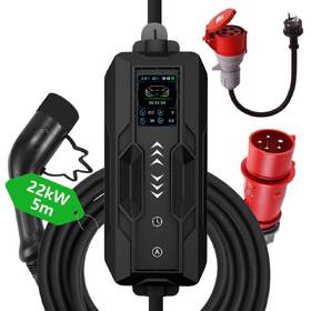 Cestovní nabíjecí stanice IMMAX pro elektromobily EV/PHEV AC Type 2 22 kW 

 obrázek produktu 11 z 13