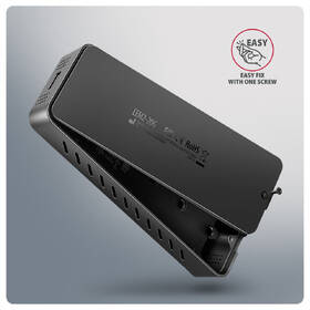 Externí rámeček Axagon ARMORED box, USB-C 20Gbps - M.2 NVMe SSD černý

 obrázek produktu 6 z 9