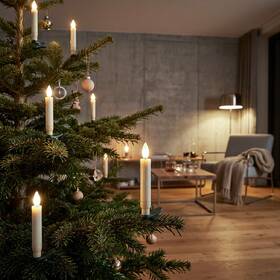 Vánoční osvětlení Solight Sada LED, 10x svíčka, 1xAAA bílé

 obrázek produktu 4 z 7