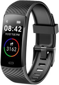 Fitness náramek Carneo Essential HR+ Sport černá barva
