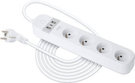 Kabel prodlužovací RETLUX RSH 202 Wi-Fi smart, 4x zásuvka + USB/USB-C, 1,5m bílý

 obrázek produktu 1 z 7