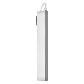 Kabel prodlužovací EMOS 3x zásuvka, Fast Charging, 1x USB, 1x USB-C, vypínač, 2 m šedý/bílý

 obrázek produktu 1 z 8