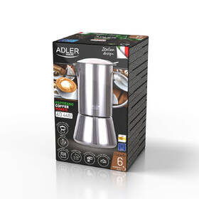 Moka konvice Adler AD4419 stříbrná

 obrázek produktu 7 z 9