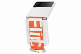 Kryt na mobil Samsung Galaxy Z Flip4 Silicone cover with strap bílý

 obrázek produktu 5 z 6