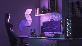 LED světlo Nanoleaf Shapes Ultra Black Triangles Starter Kit 9 ks 

 obrázek produktu 1 z 5