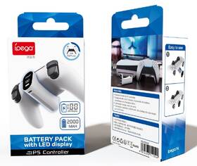 Externí nabíjecí baterie iPega P5042 pro PS5 Ovladač bílá

 obrázek produktu 5 z 5