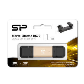 USB Flash Silicon Power DS72 1TB zlatý

 obrázek produktu 3 z 3