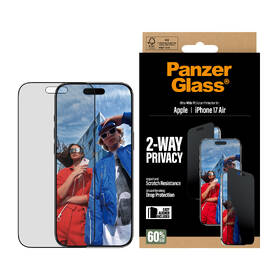 Tvrzené sklo PanzerGlass Privacy na Apple iPhone Air s instalačním rámečkem 

 obrázek produktu 4 z 7
