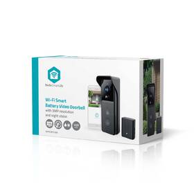 Videozvonek Nedis SmartLife WIFICDP21BK černý

 obrázek produktu 16 z 17