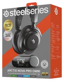 Headset SteelSeries Arctis Nova Pro Omni černý

 obrázek produktu 14 z 17
