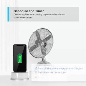 Chytrá zásuvka TP-Link Tapo P100 bílá

 obrázek produktu 4 z 6