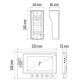 Dveřní videotelefon EMOS EM-07HD 

 obrázek produktu 8 z 12