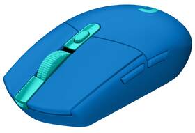 Myš Logitech G305 Lightspeed Wireless modrá

 obrázek produktu 3 z 5