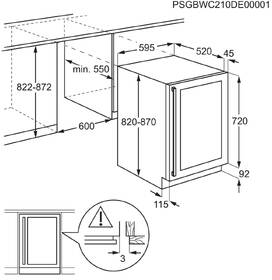 Vinotéka AEG AWUS052B5B 

 obrázek produktu 5 z 5