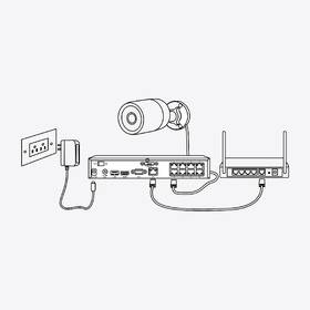 IP kamera Reolink P330 bílá barva
