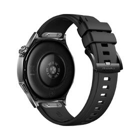 Chytré hodinky Huawei Watch GT 5 46 mm Active NFC - Black + Black Fluoroelastomer Strap 

 obrázek produktu 6 z 6